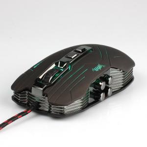 Wholesale Computrt parts Wireless Mouse/PC Mouse G5 Full Speed Photoelectric braided Wired Gaming Mouse With 3200DPI 9 Keys black from china suppliers