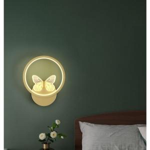 China LED Bedside Bedroom Modern Simple Creative Living Room Balcony Staircase Corridor Wall Lamps on sale
