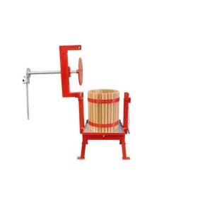 Manual Fruit Processing Machine , Fruit Press Machine With Wood Bucket