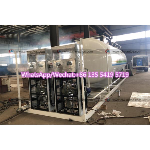 30000 Liters Q370r LPG Skid Station With Dispenser