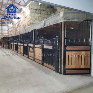 Beautiful Practical Horse Stall Easy To Install With High Strength Swing Door Or