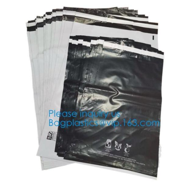 Customized Plastarch Mailers Shipping Envelopes Bags, Biodegradable Poly Mailers
