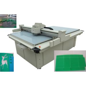 Time Savings Box Cutting Machine Equipped With Servo Motor Oscillating Knife