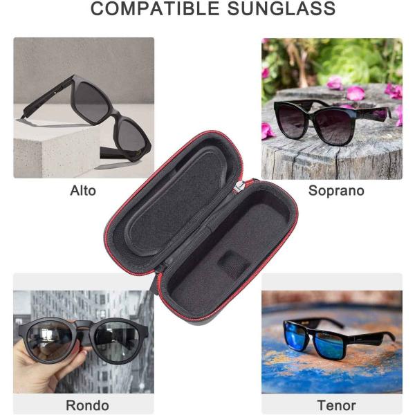 EVA Frames Glasses Carrying Case , H2.91 inches Protective Glasses Case
