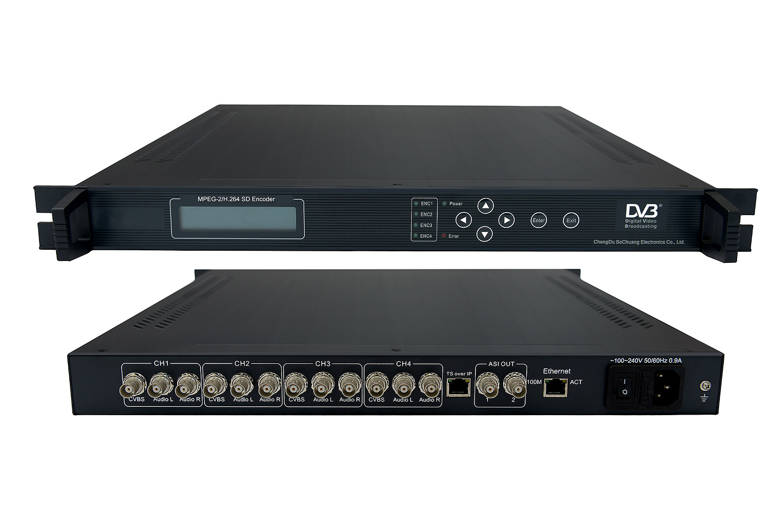Wholesale AV MPEG2/H.264 IPTV Encoder (MPTS) from china suppliers