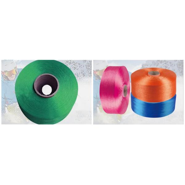 Bright Dyed High Tenacity Polypropylene Yarn For Fabric / PP Bags