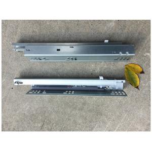 Sgs Test Concealed Undermount Soft Close Drawer Slides Telescopic Galvanized