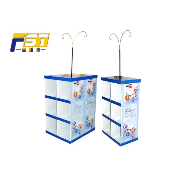 Supermarket Cosmetic Cardboard Pallet Display Recycable Environmental Friendly