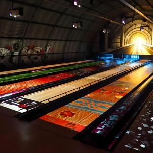 Complete Set Bowling Equipment Bowling Alley Lane Indoor