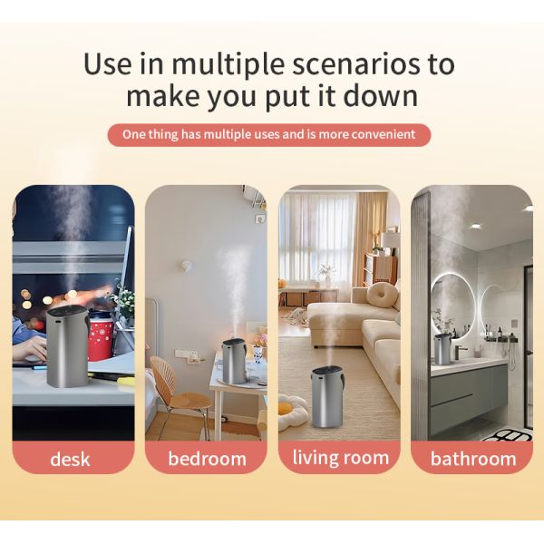 5W Office Aromatherapy Diffuser 2000mAh Battery For Pure Essential Oils