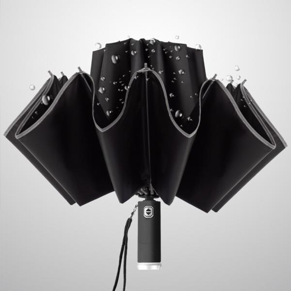 Fully-automatic Control and Operation Promotion Custom Logo Print 3 Folding Umbrella