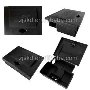 Farm Regular Rat Mouse Mice Trap Box Hard Durable Black Plastic Bait Station