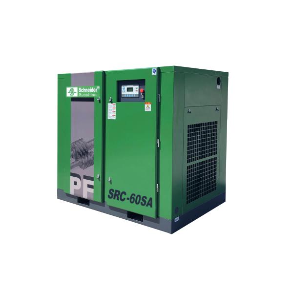 380V 50HZ Two Stage Screw Air Compressor , Energy Saving 2 Stage Screw