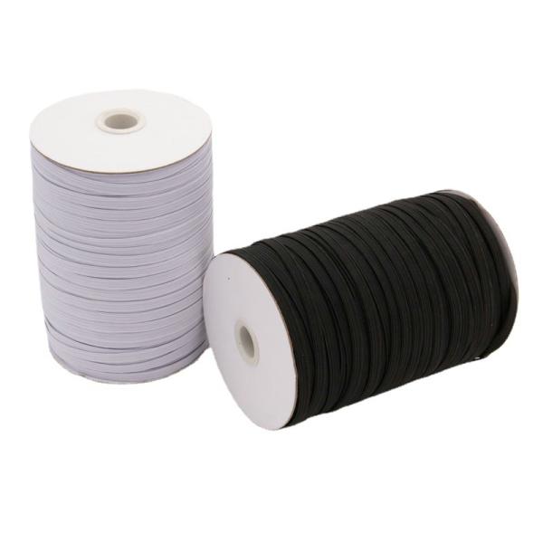 White 3mm Nylon Braided Cord 100% Solid Braided Nylon Rope