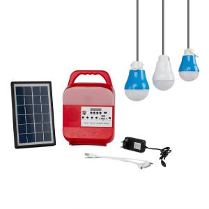 CE MSDS IEC Plastic Solar Home Lighting System With Power Bank