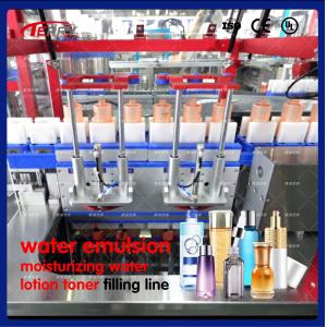 Stainless Steel Lip Gloss Cosmetics Filling Machine 60 Bottles/Min