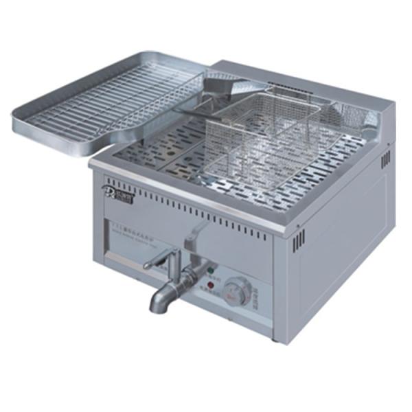 Stainless Steel 15L Single Tank Table Top Fryer Electric For Kithchen