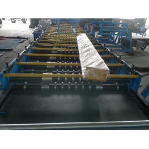 5.5kw Roof Panel Roll Forming Machine with Touch Screen PLC Control System