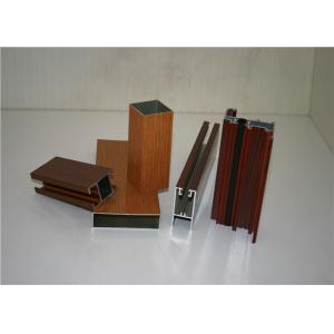 Wholesale 6005 2.0MM Door Frame Wood Grain Aluminum Extrusion from china suppliers
