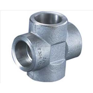 Cross 1" 3000# Forged Stainless Steel 316L Socket Weld Fitting