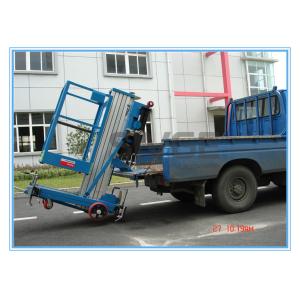 Wholesale Window Cleaning Operate Elevated Work Platforms , 8 Meter Height Vertical Mast Lift from china suppliers