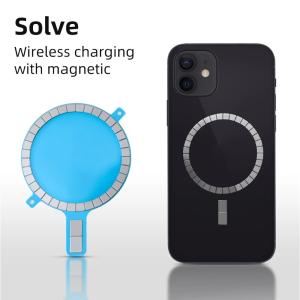 Grade N35-N52 Magnetic Ring Snap Adapter for Phone Case Strong Magnet Wireless