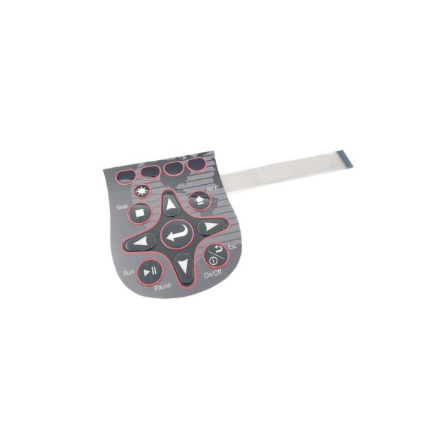 0.15mm Custom Tactile Membrane Switch For Electronic Devices Moisture Proof Dust