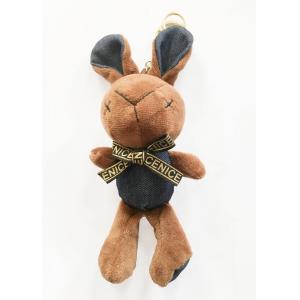 Surface WashableSoft Plush Toys Environmentally Printing Logo Rabbit Shape