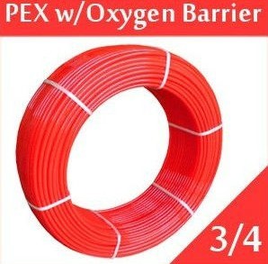 Quality 3 layer EVOH PEX tube with oxygen barrier for sale