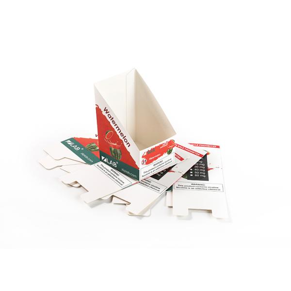 Cutomized Paper Cardboard Product Display Stand , Snack Food Boxes 0.35mm Thickness