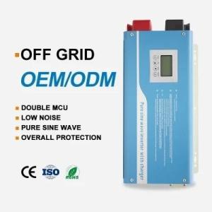 Hybrid Solar Inverter Inbuilt Mppt Charge Controller Pure Sine Wave