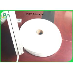 China Biodegradable 26gsm - 32gsm Drinking Straw Wrapping Paper with Logo printing on sale