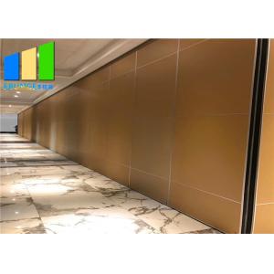 Noise Insulation Demountable Folding Sliding Wall Partition For Restaurant