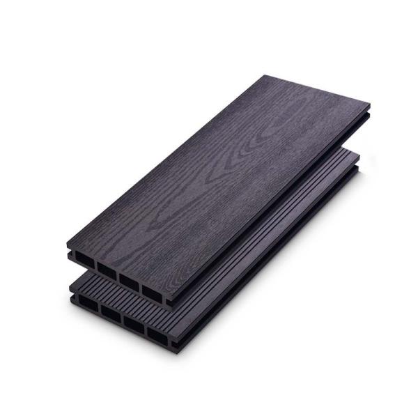 Fireproof WPC Decking Board 140x25mm for Outdoor Walkway Balcony