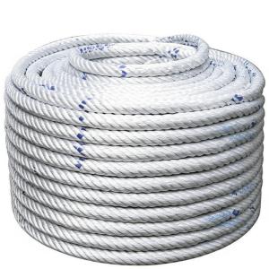 64mm UHMWPE Marine Mooring Rope Double Braided Polyester Cover