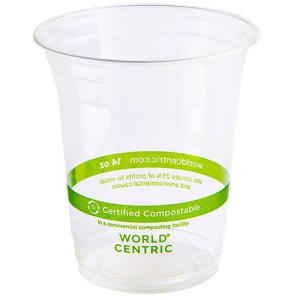 Plastic Reusable Biodegradable PLA Cups Disposable Cups Eco Friendly