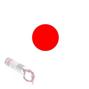 High Efficiency 650nm 5mW 6mm Laser Diode Module