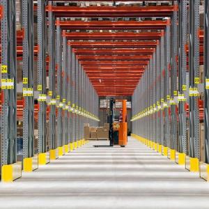 Wholesale Safe Warehouse Heavy Duty Shelving , Industrial Shelving Pallet Racks from china suppliers