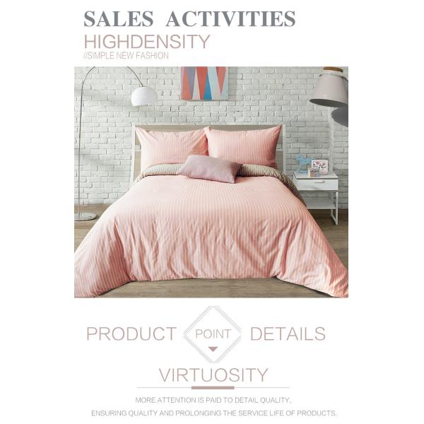 130 * 70 Fabric Density Bedding Set with Geometric Pattern and Customized Design