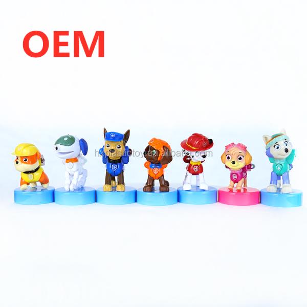 OEM Customized Mini Cartoon Stamper Toy 3d Figure Stamper Self-inking Stamp Plastic Children's Toy Eco-friendly Material 5000PCS
