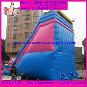 Inflatable Cool Jumping Pirate Slide Bouncer Inflatable Castle Slide
