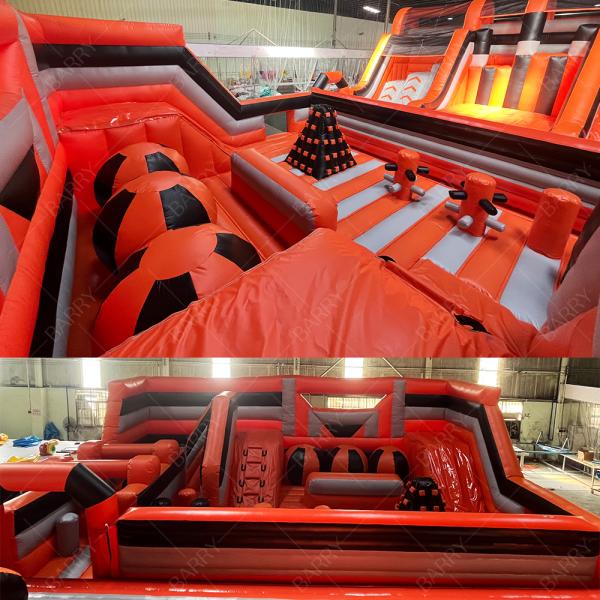 Commercial Children Indoor Playground Set Inflatable Theme Park With Sport Game