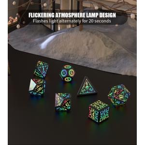 Christmas Elements LED Rechargeable Game Dice Set Dragon And Dungeon
