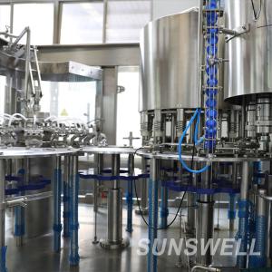 Complete A to Z Rotary Water Purifying and Bottling Machinery Production Line