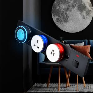 Removable Electric Power Track With/Without Adapters For Multi Electrical