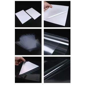 Glossy Finish Polymer UV Printing Film With Instant Drying Chemical Resistance