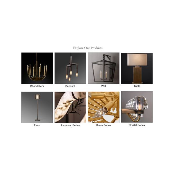 Modern designer floor lamp in bedroom setting
