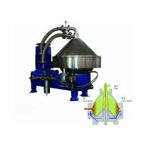 Nozzle Discharge Centrifugal Separator , Yeast Disc Centrifuge Self Cleaning