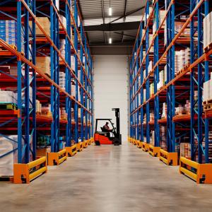 Customized Large Shopping Mall Product Display Shelves Supermarket Warehouse