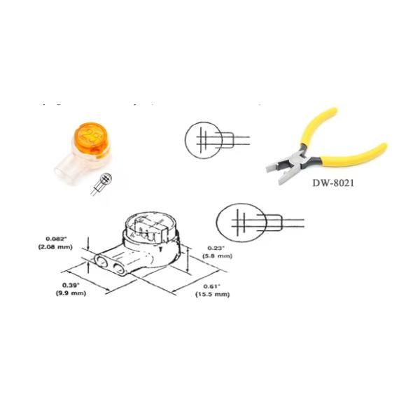 Original UY2 Butt Connector Gel Filled For Moisture Resistance